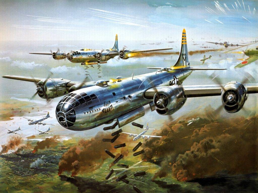 Летающая суперкрепость: американский бомбардировщик Boeing B-29 Superfortre