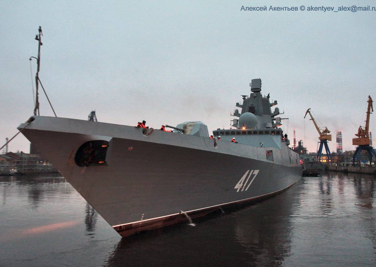 Проект 22350: стало известно когда ВМФ получит «Адмирала Горшкова»