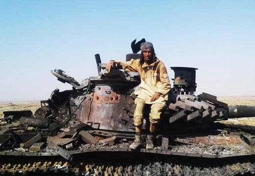 В Сирии сгорел уникальный "итальянский" Т-72 с противоракетным "Миражом"