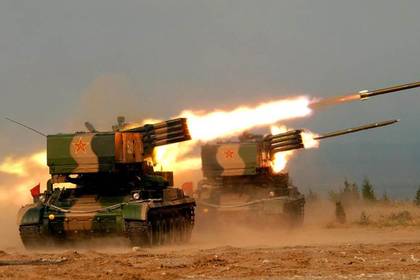Китай показал стреляющий танковый «Град»