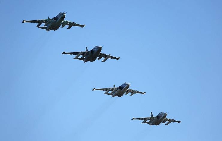 Российские летчики за неделю семь раз поднимались на перехват у границ