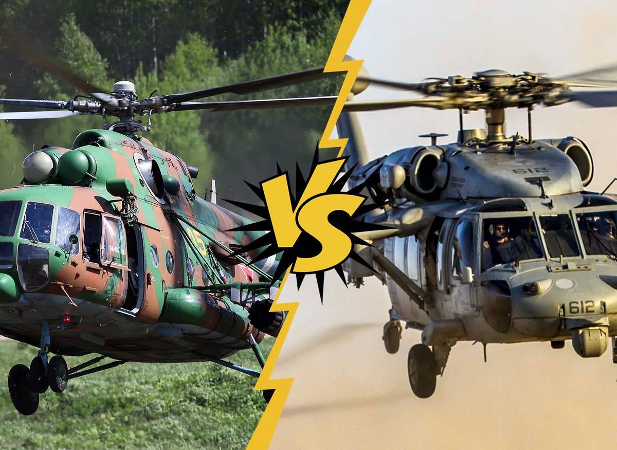 Ми-8 vs. UH-60 «Чёрный ястреб»: битва «работников года»