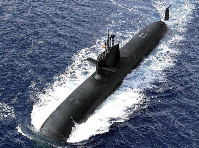 Испания: Хорошо «поправившаяся» новейшая субмарина не влезла в базу ВМС