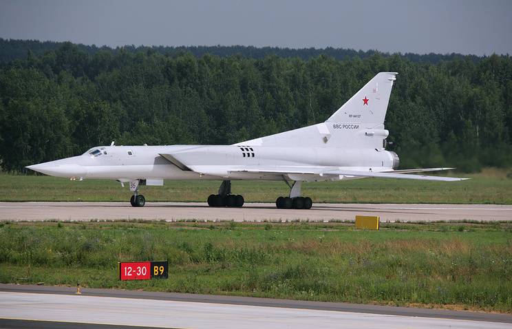 Ту-22М3 с новой авиационной ракетой класса "воздух - поверхность"