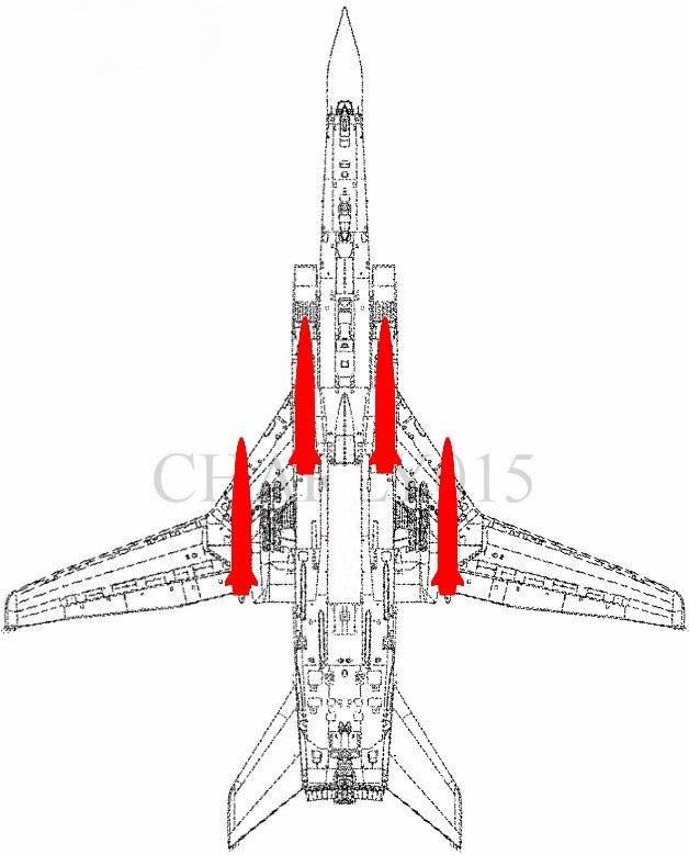 Схема ракеты кинжал