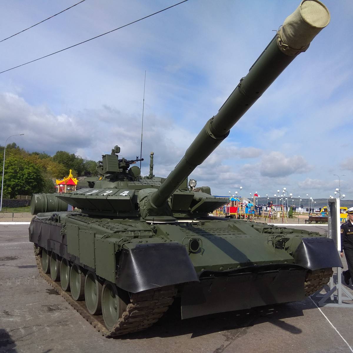 Жители Мурманской области увидят обновленный Т-80БВМ в день ВМФ