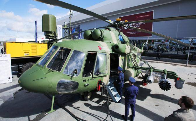 Российские вертолеты улетели от санкций