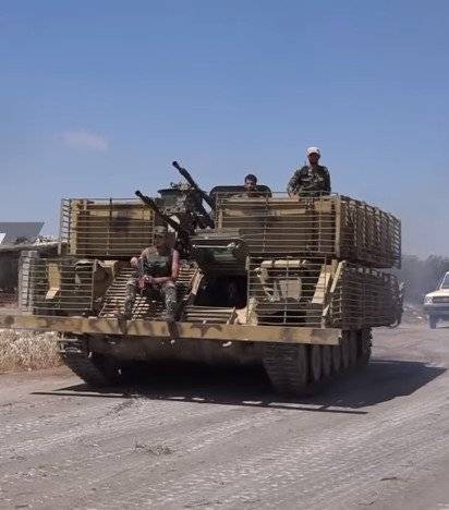 "Шилки" сирийского "танкового спецназа" получили новую защиту от ракет