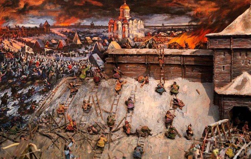 Разграбление Киева Монголами в 1240 году