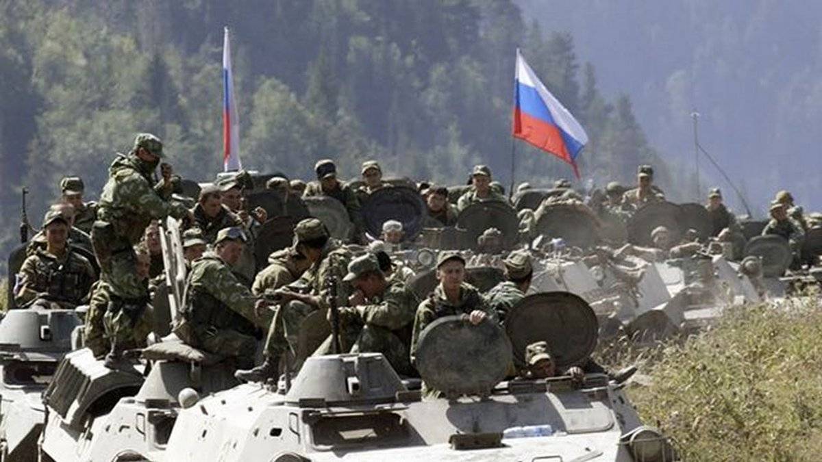 российские войска в грузии