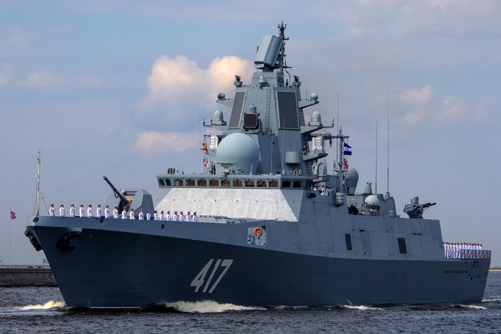 Фрегат "Адмирал Горшков" открыл новую эру в истории ВМФ России