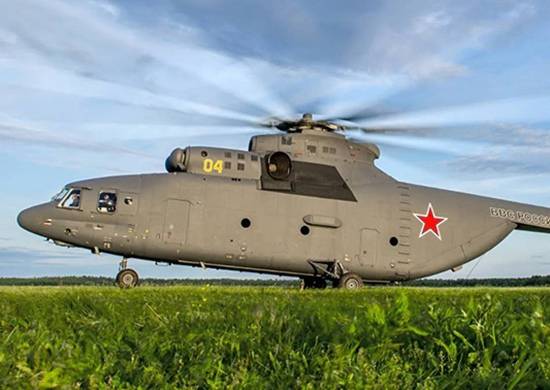 На "Армии-2018" будет продемонстрирован новейший вертолет Ми-26Т2В