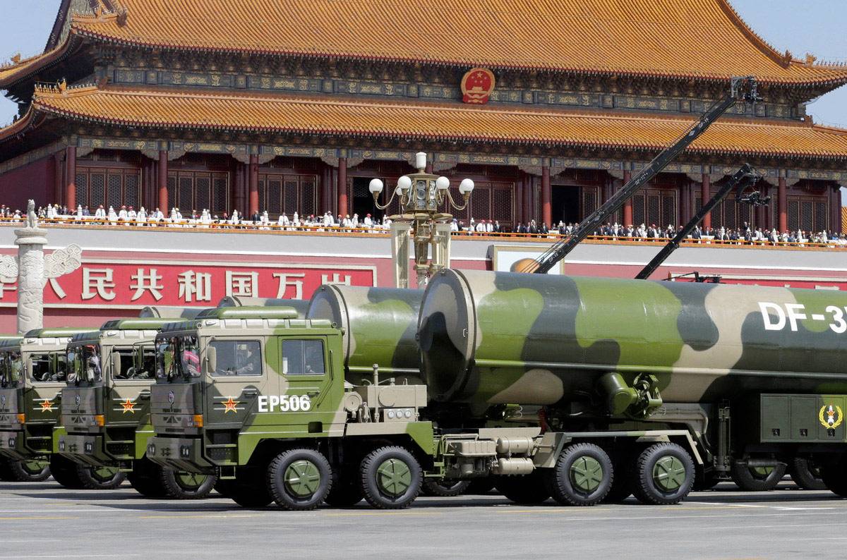 КНР  давно испытывает гиперзвуковые боевые части баллистических ракет