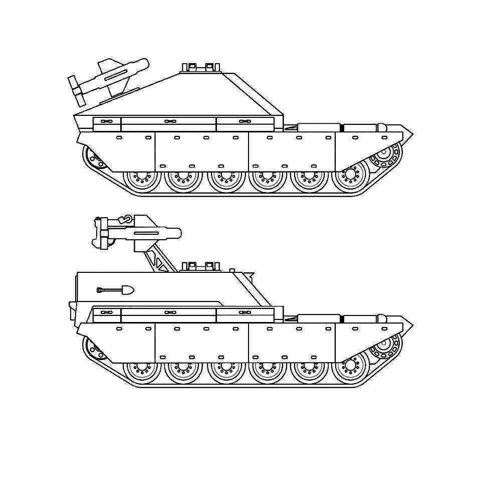 Проект тяжелого ракетного истребителя танков FV4010. Великобритания