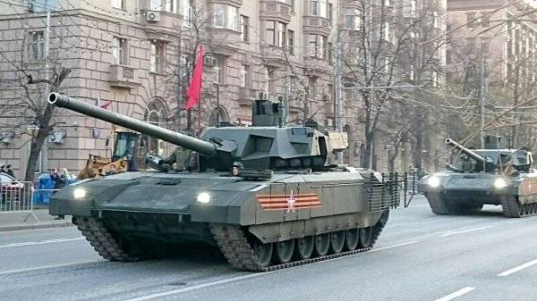 Лазерная "Армата": новые российские танки попытались представить в США