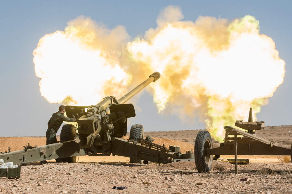 Российские советники радикально изменили применение артиллерии в Сирии