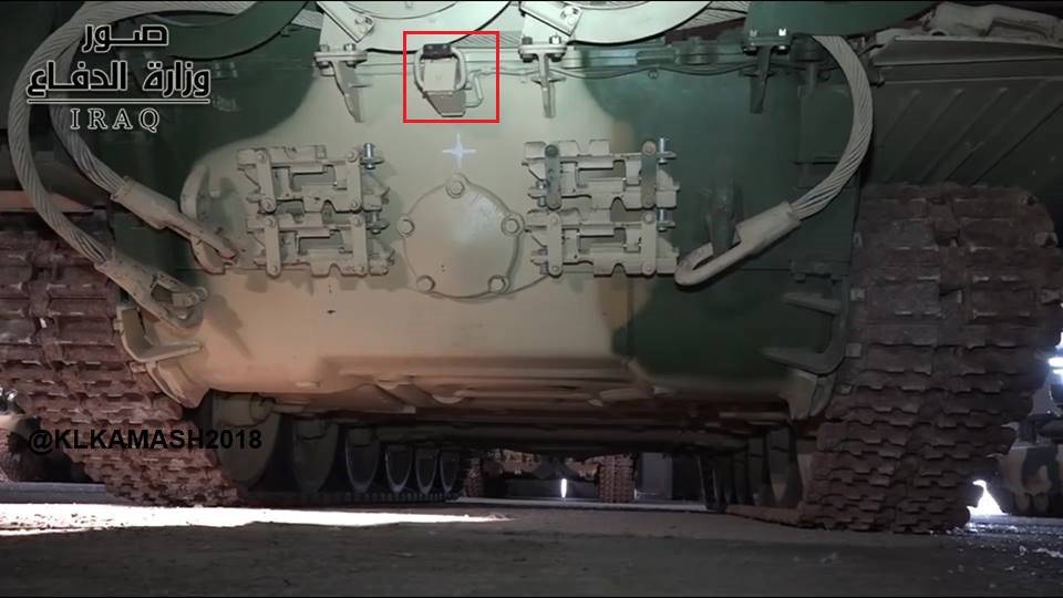 Танки Т-90С армии Ирака оборудовали камерами заднего вида