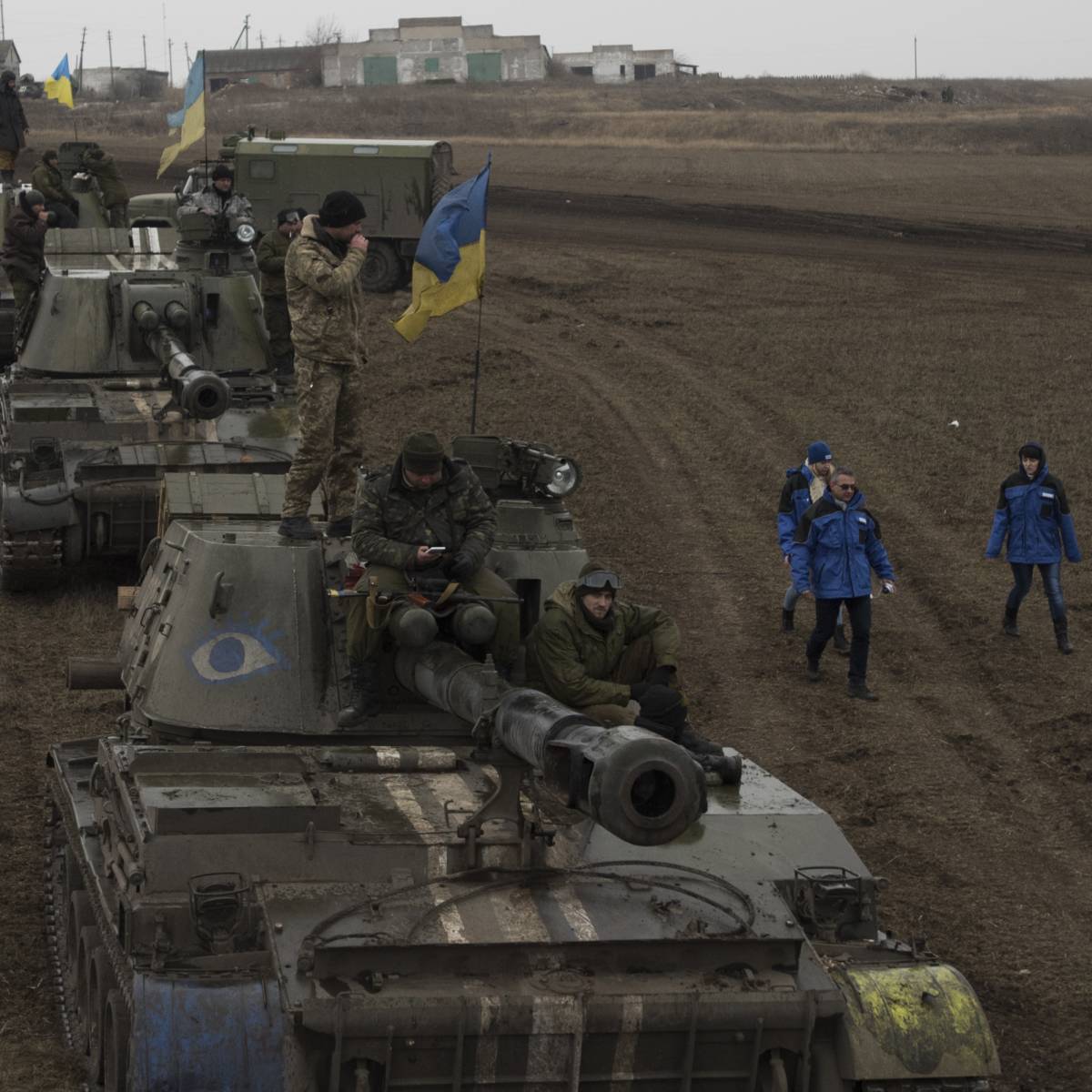 Украинские военные заявили о захвате новых населенных пунктов в Донбассе