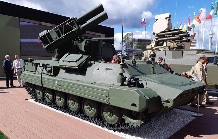 На "Армии-2018" показали первый серийный комплекс ПВО "Сосна"