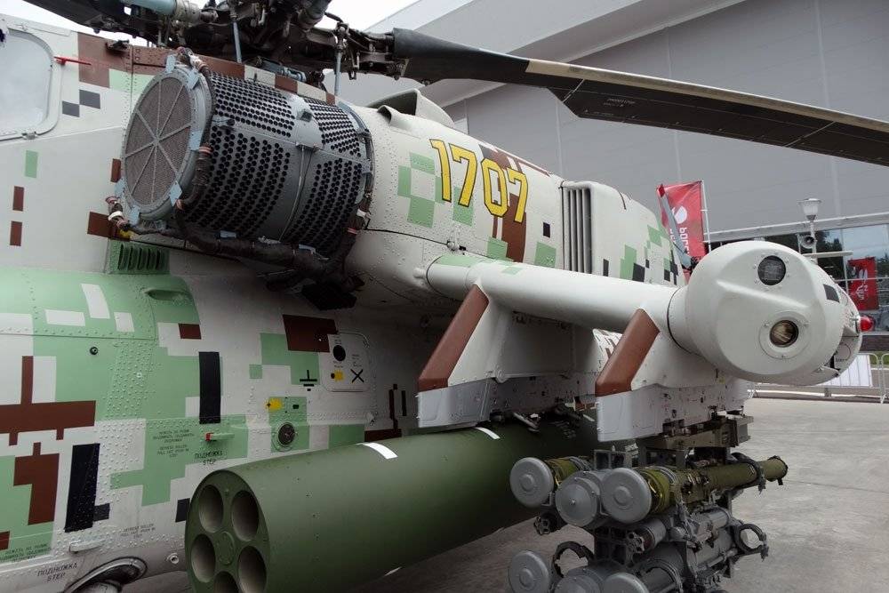 Ми-28НЭ "Ночной охотник" получил новые защитные устройства