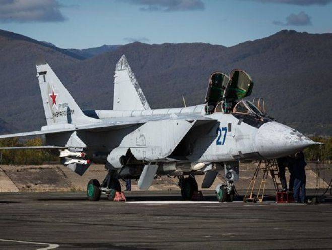 МиГ-31 для защиты Сирии