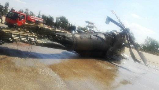 В Сирии разбился военно-транспортный вертолет Ми-8, а в Иране - CH-47
