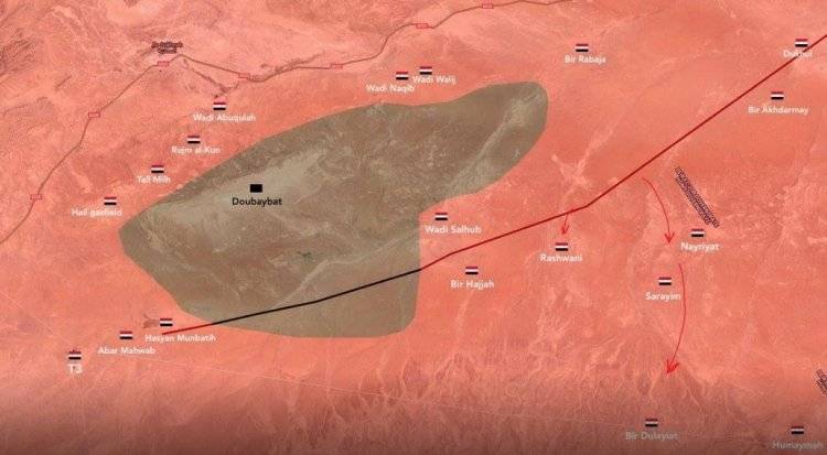 ВКС РФ и САА дожимают котёл в Дейр-эз-Зоре: новая карта боевых действий