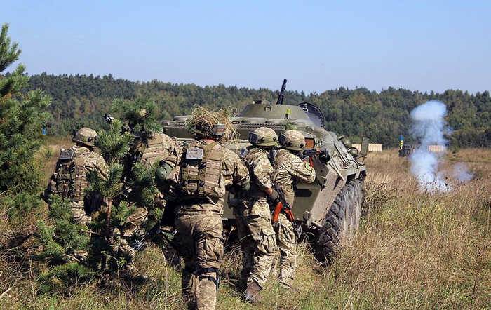 Силы специальных операций Украины на учениях «Rapid Trident – 2018»