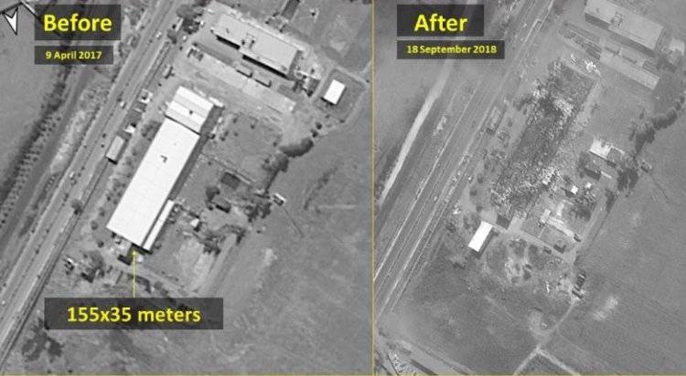 Последствия авиаудара Израиля: опубликованы снимки уничтоженного объекта