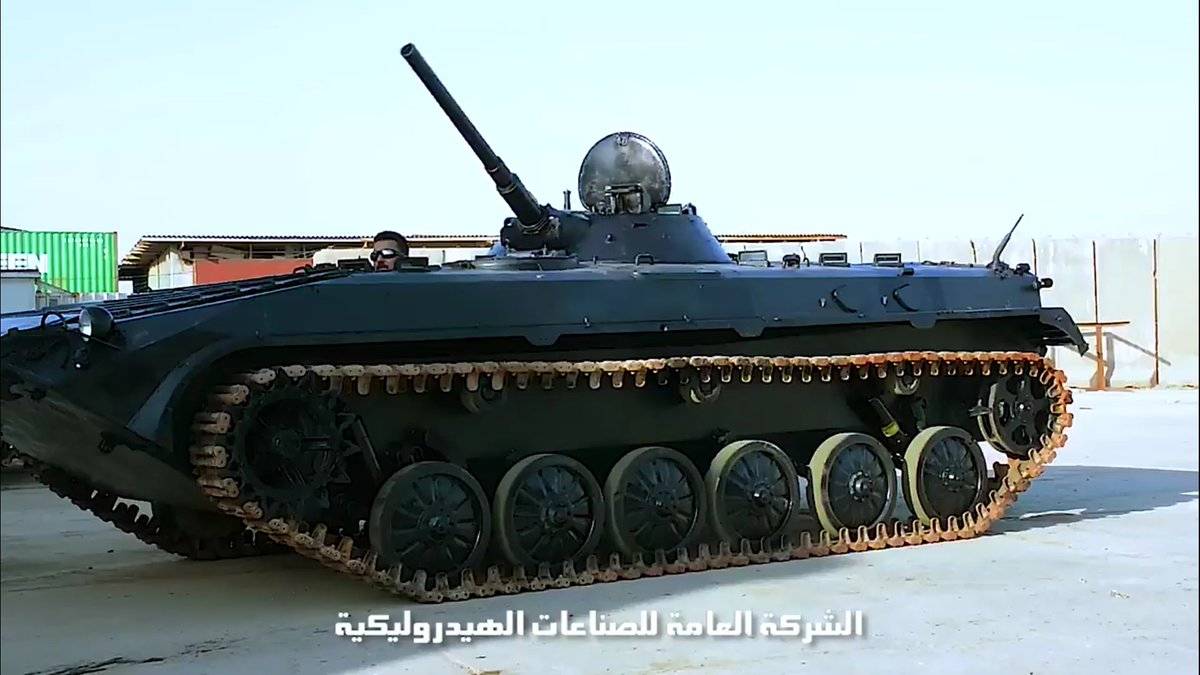 БМП-1 приняты на вооружение иракской полиции