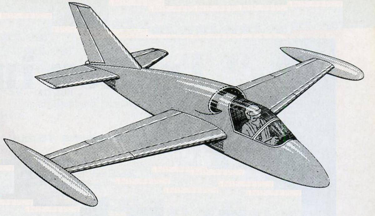 Проект самолета-разведчика Messerschmitt Me P 263. Германия