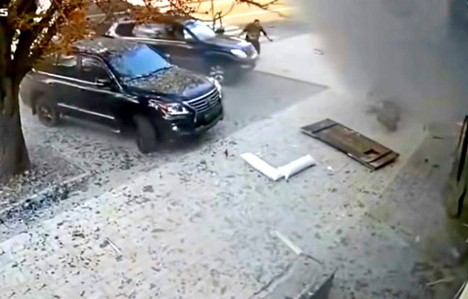 Мощный взрыв: опубликовано видео гибели Александра Захарченко