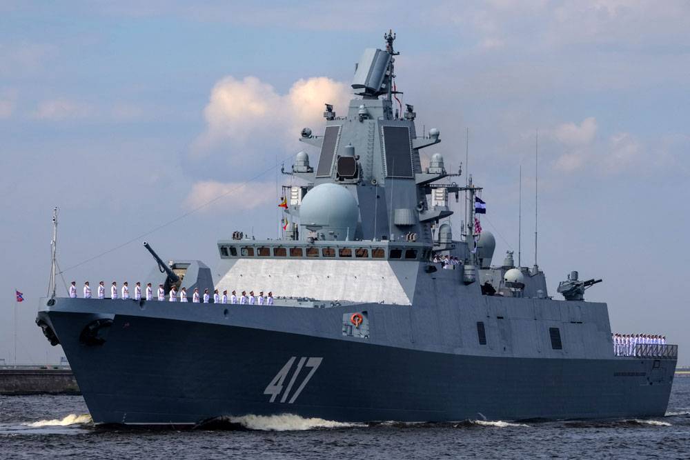 Испытания нового фрегата "Адмирал Касатонов" начнутся в ноябре