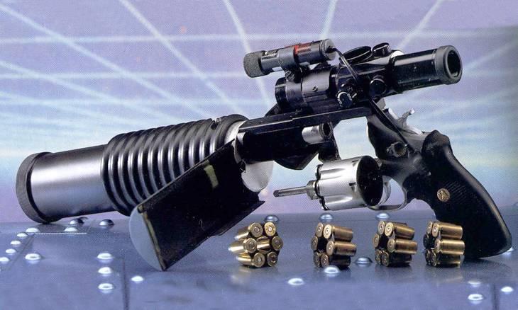 Бесшумный револьвер РSDR З полицейского спецназа Германии