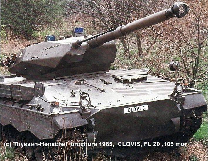 Легкий танк CLOVIS, последняя песня на мотив AMX-13