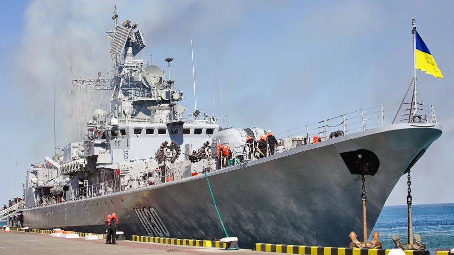 До флагмана ВМС Украины «Гетман Сагайдачный» не дошло более 7 млн гривен