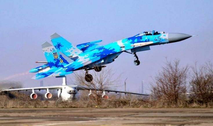 Истребитель Су-27 разбился на американо-украинских учениях, пилоты погибли