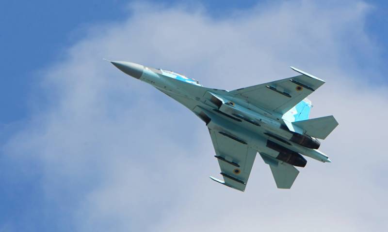 Катастрофа Су-27 на Украине: самолет угробил американский пилот