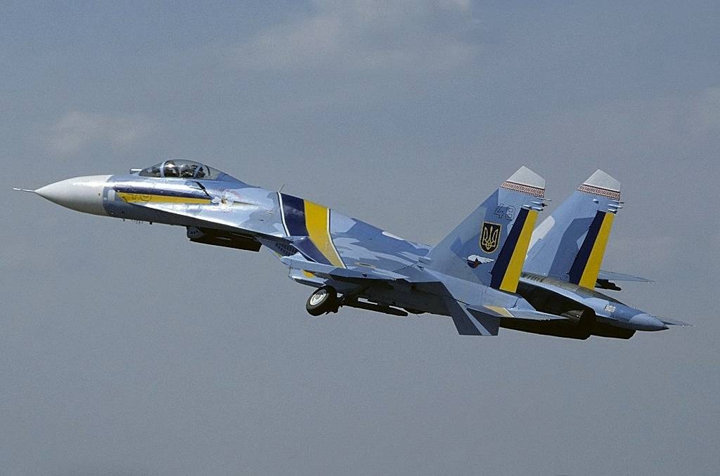 Крушение Су-27 на Украине: погиб начальник авиации
