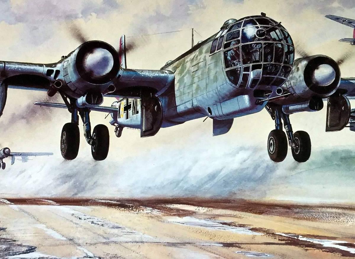 He-177: как дальний бомбардировщик рейха охотился за телегами