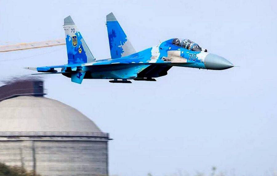 Названа неожиданная причина крушения Су-27 с пилотом ВВС США на Украине