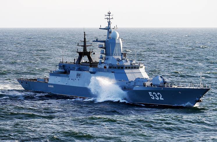 Защита от субмарин врага: «Бойкий» опробует антиторпеду новейшего комплекса