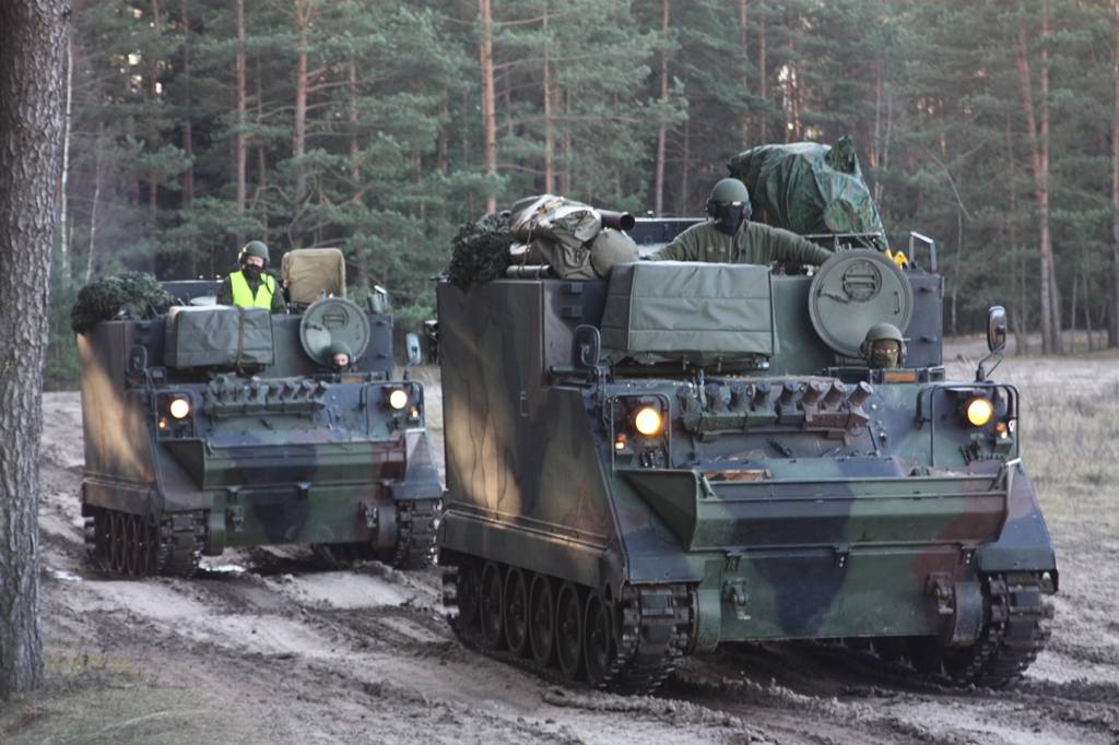Ударная бригада Литвы передана танковой дивизии бундесвера