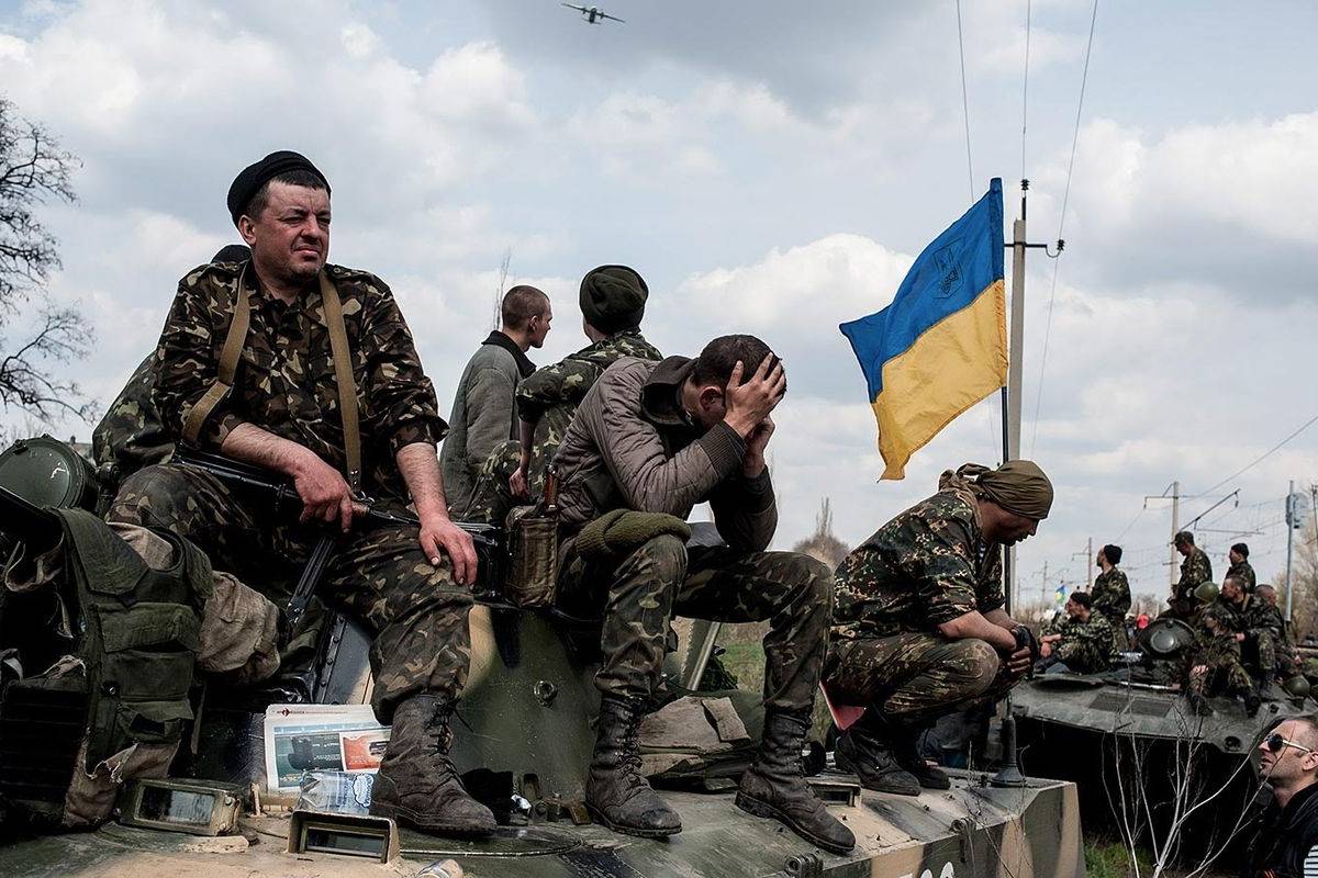 Украинские вооруженные формирования понесли очередные небоевые потери
