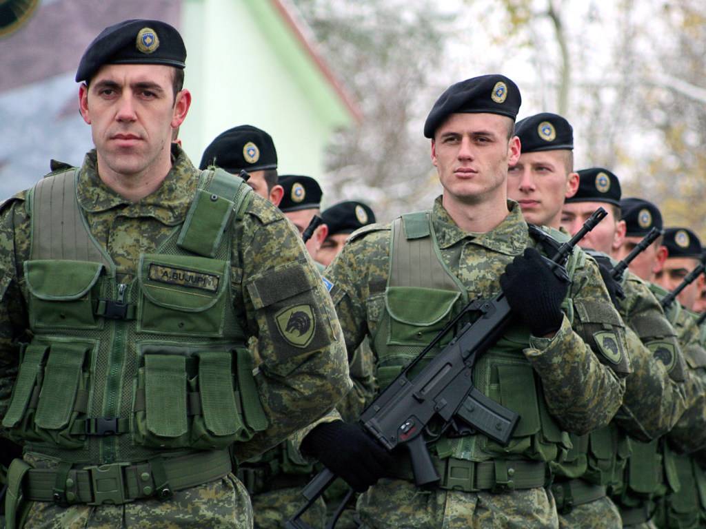 Стало известно о конкретном вооружении армии Косово