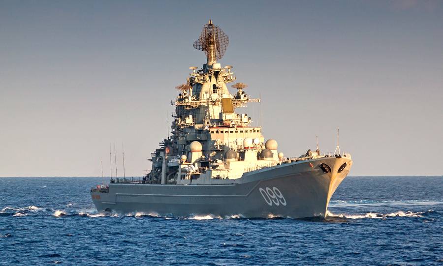 В ответ на натовский «Трезубец» Россия выдвинула «Петра Великого»