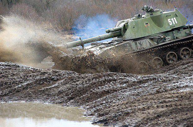 Снаряд танка M1A1 Abrams оторвал башню САУ «Акация»