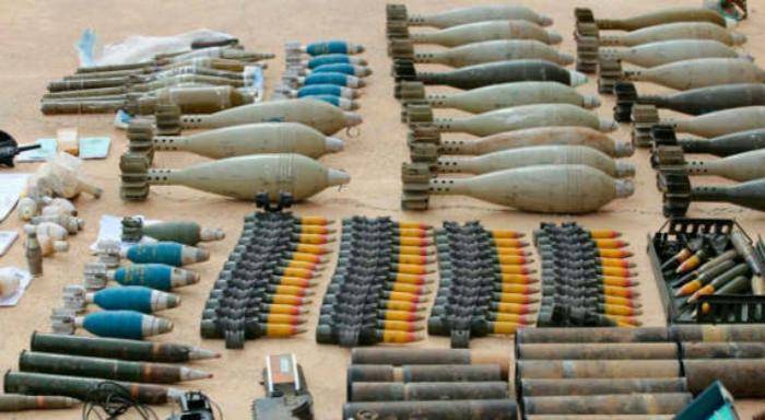Крупный американо-британский арсенал в Кунейтре: САА вскрыла схрон боевиков