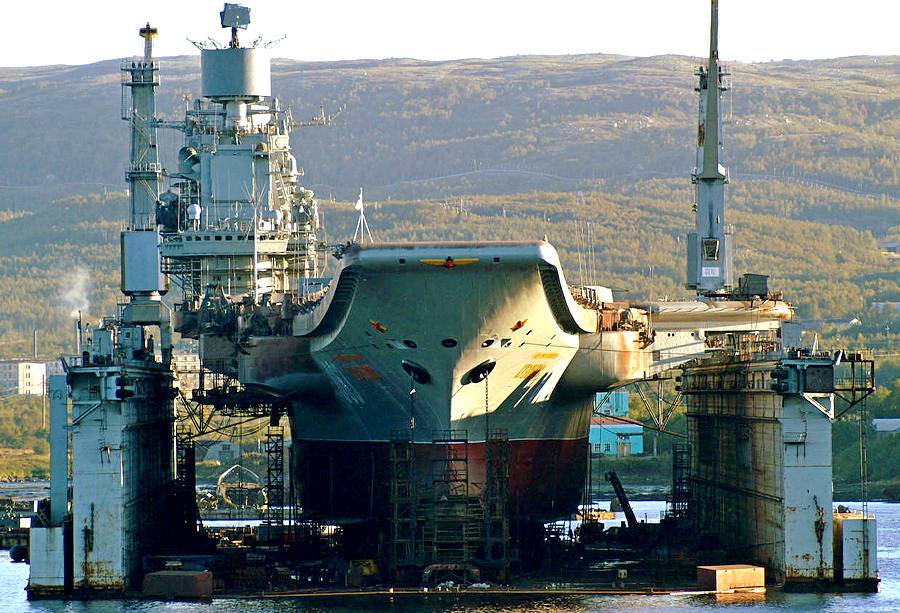 Авария ПД-50 оставила Россию без важнейших боевых кораблей