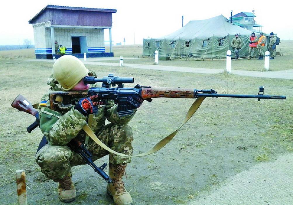 На Украине похвастались элитным подразделением снайперов